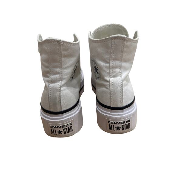 CONVERSE CHUCK TAYLOR ALL STAR PLATFORM HIGH TOP SNEAKERS UNISEX WOMENS 9.5 - Picture 5 of 6